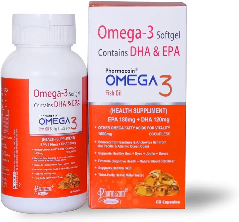 Fish Oil 60 Capsules with EPA & DHA C525