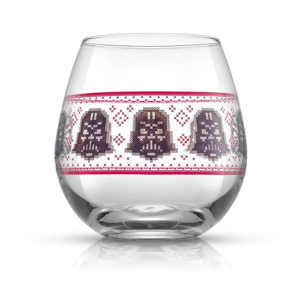 Stemless Drinking Glass Set of 4 15 oz C8307