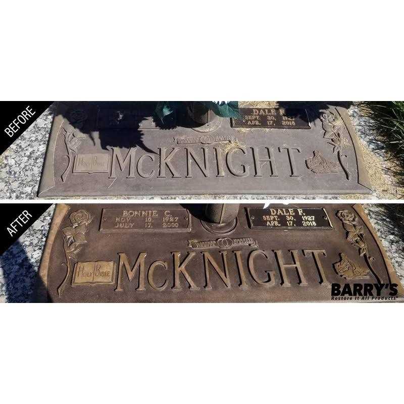 Cemetery Marker Care System V459073