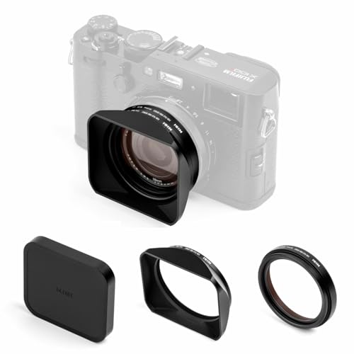 Black Adapter Hood Kit with UV Filter H782