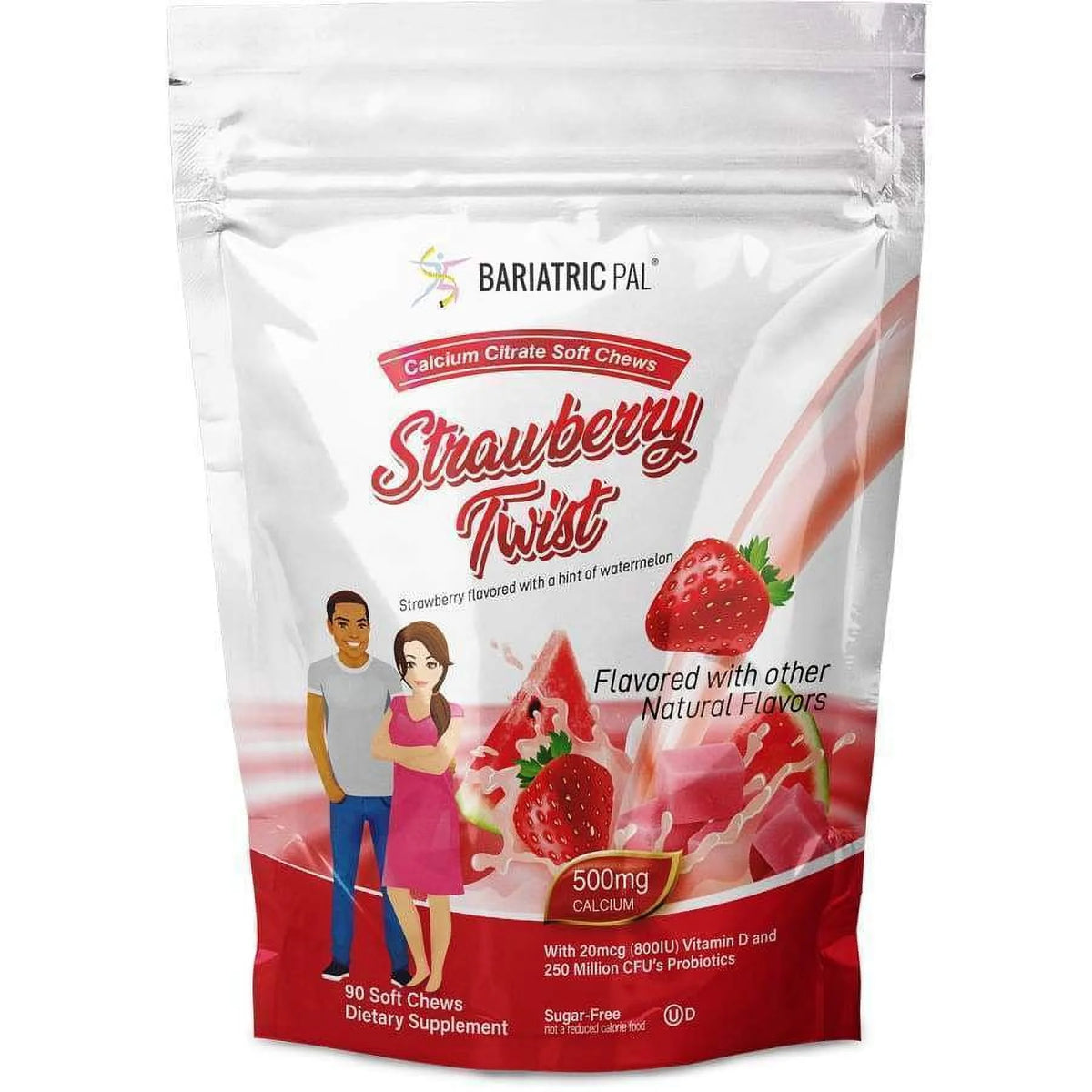 Bariatric Multivitamin Capsules 1-Month Supply with Iron and Calcium Citrate Soft Chews V1841