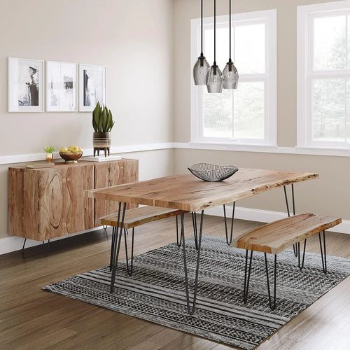 48'' Solid Acacia Wood Bench H81965