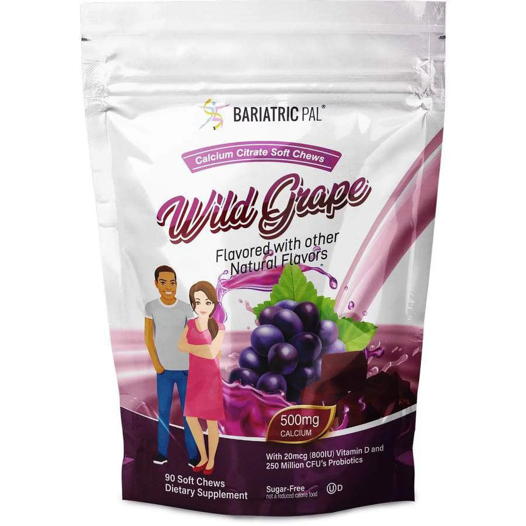 Bariatric Multivitamin Capsules 3-Month Supply with Calcium Citrate Soft Chews D905
