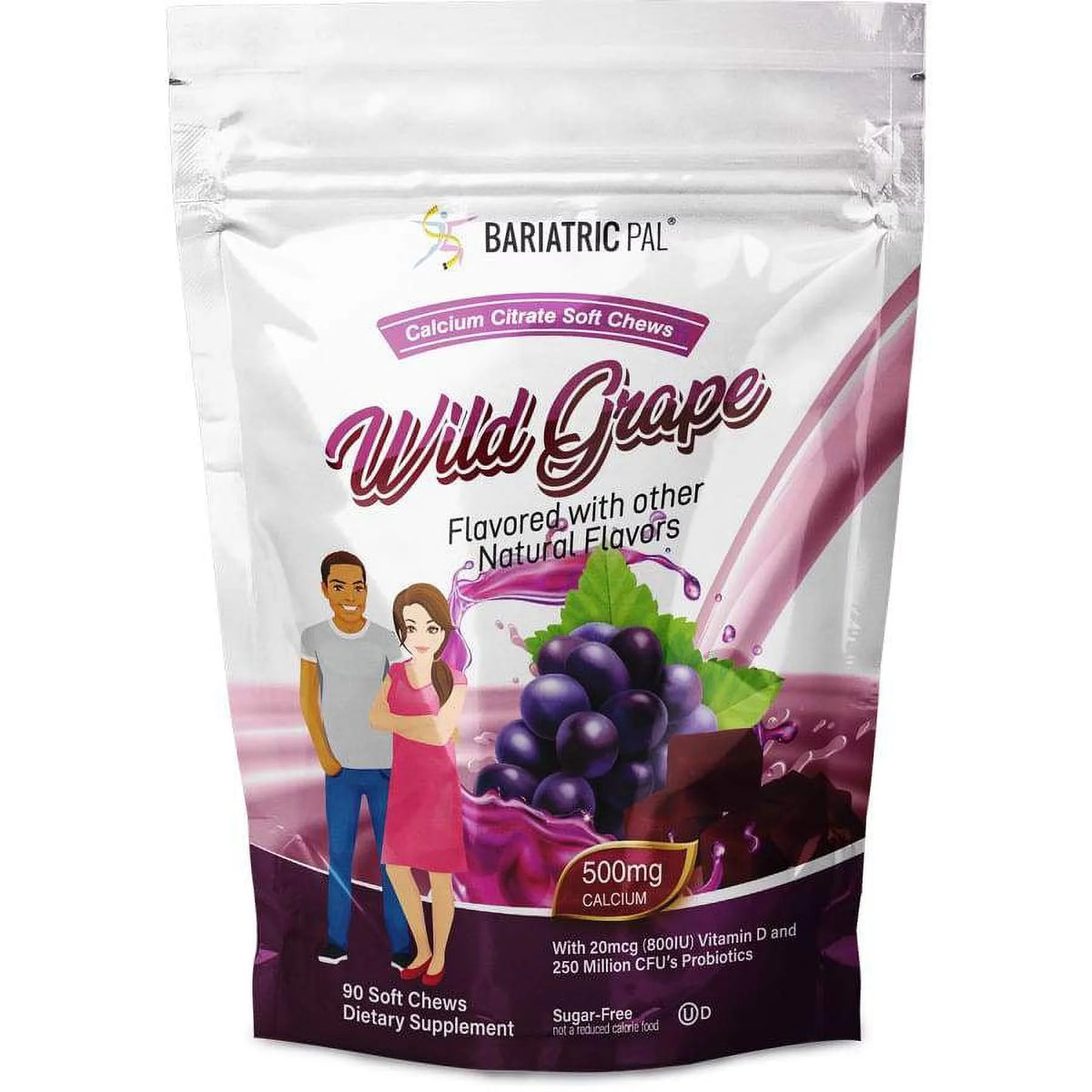Bariatric Multivitamin Capsules 3-Month Supply with Calcium Citrate Soft Chews D905
