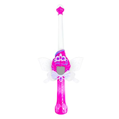 Magic Pink Fairy Wand with Light-Up Color Screen V9288
