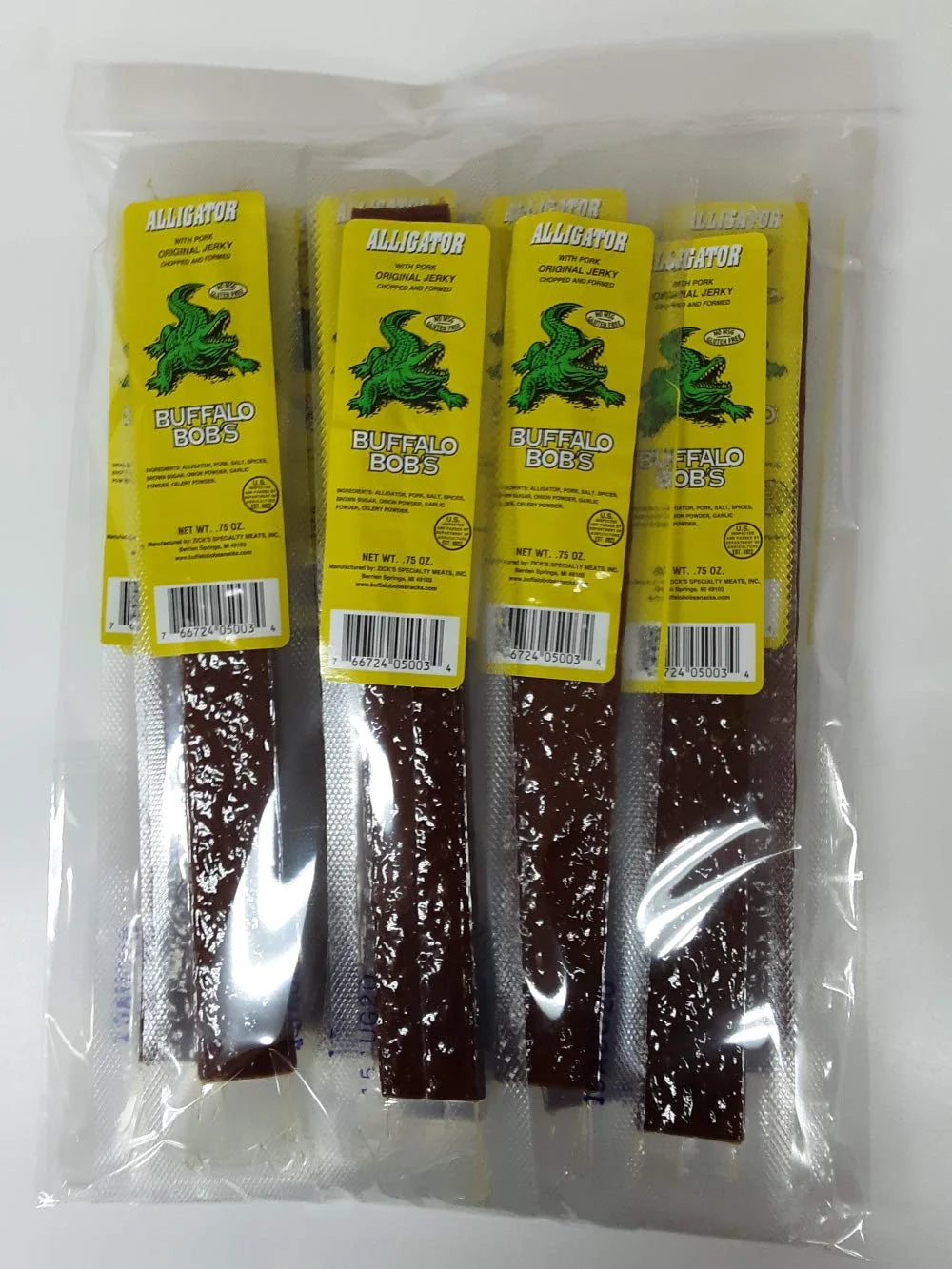 Alligator Jerky Strip 10 Pack J729736