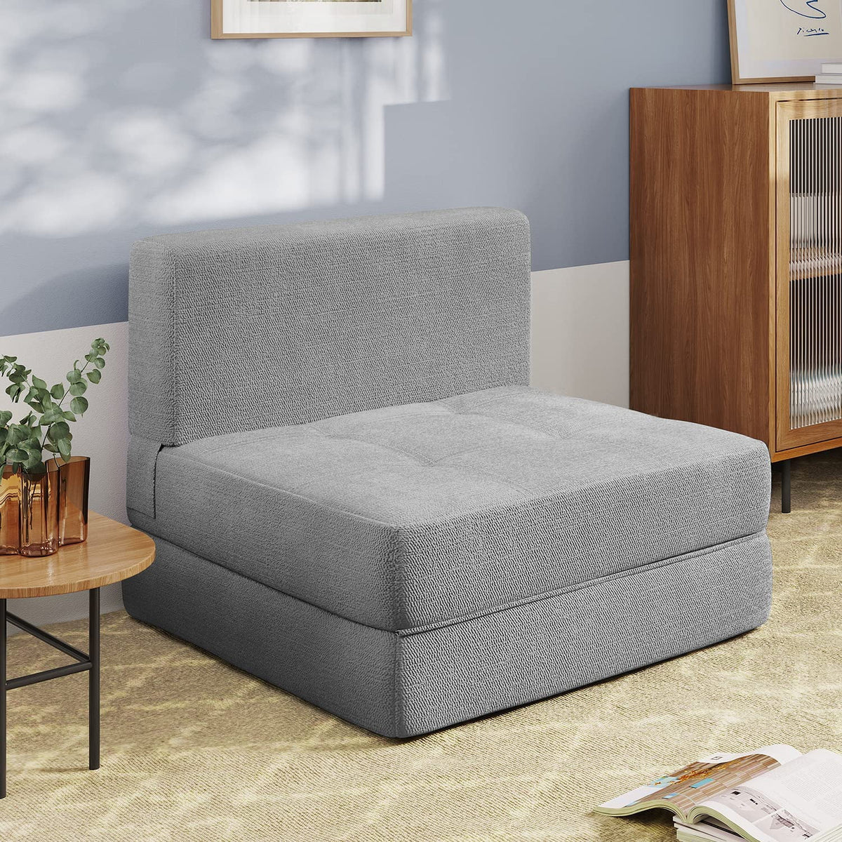 Light Gray Sleeper Sofa Bed A791569