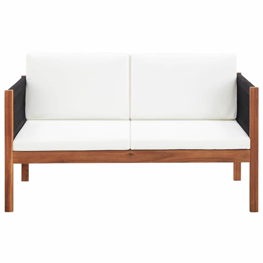 2-Seater Acacia Wood Patio Sofa R1318
