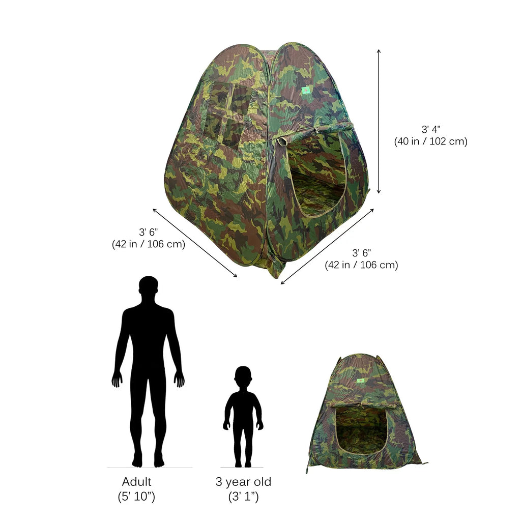 Kids Pop Up Tent Camouflage Playhouse M6986