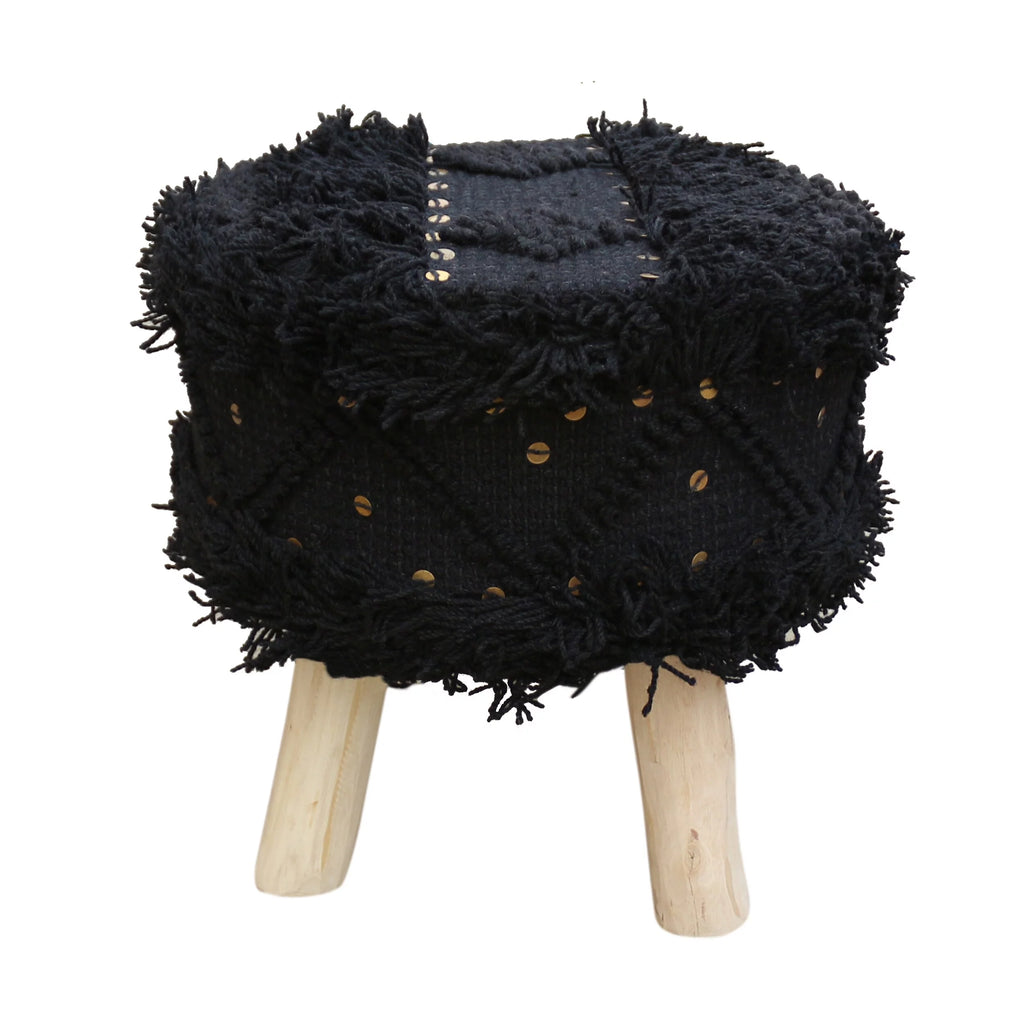 Handcrafted Fabric Stool G179