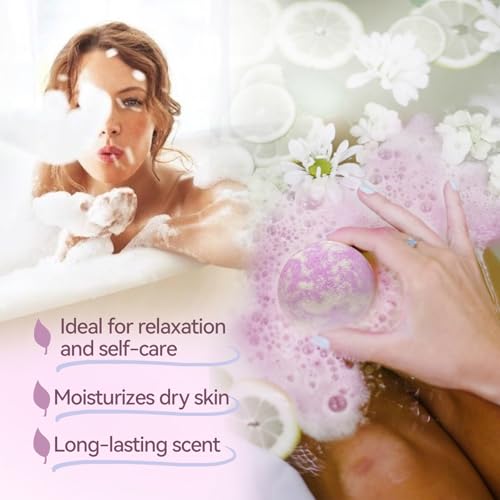 20 Organic Bath Bombs with Essential Oil F836981