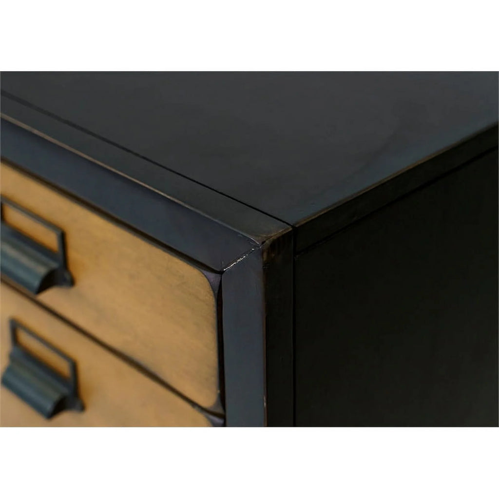 Black Wood Executive Desk K112
