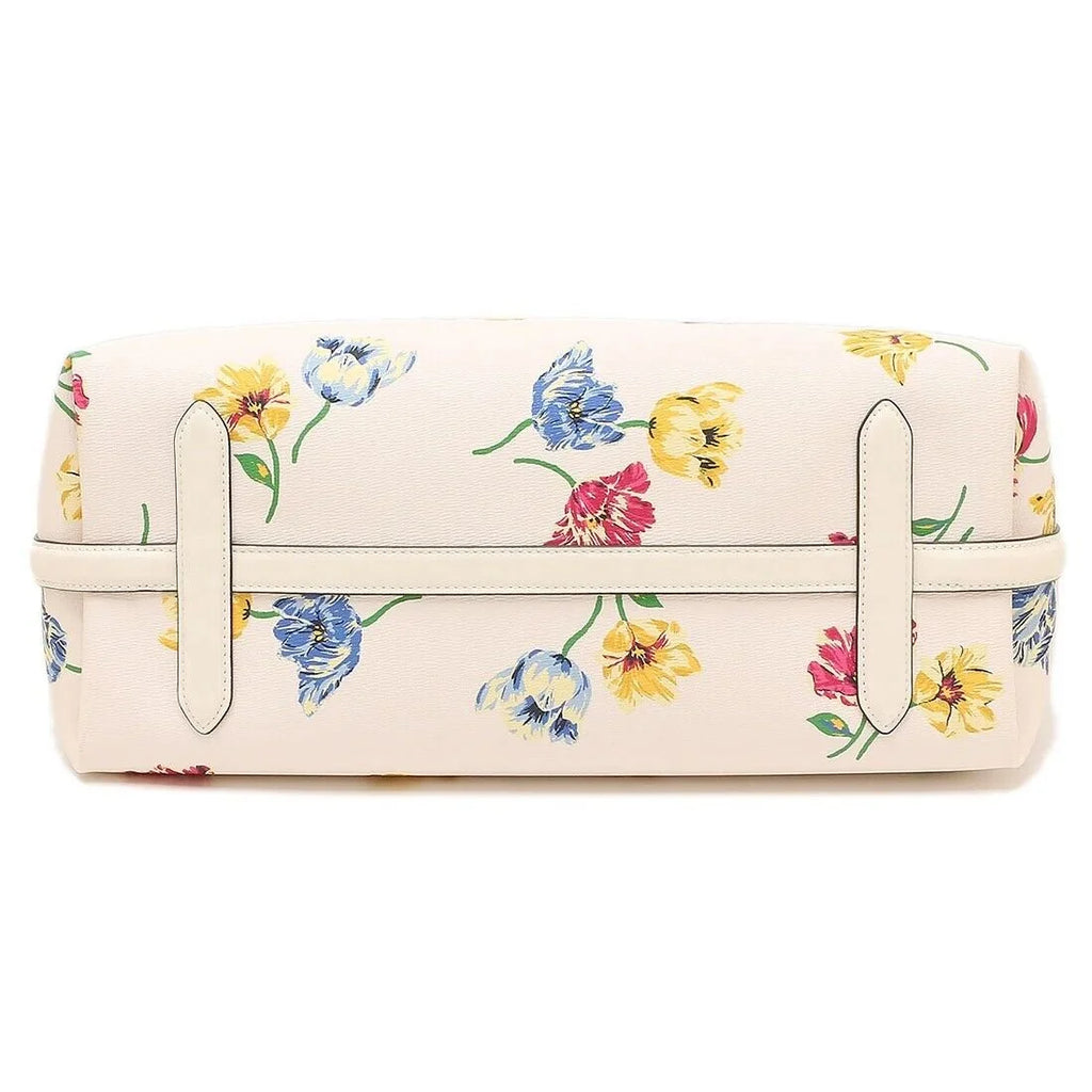 Ivory Floral Tote Bag Q567529