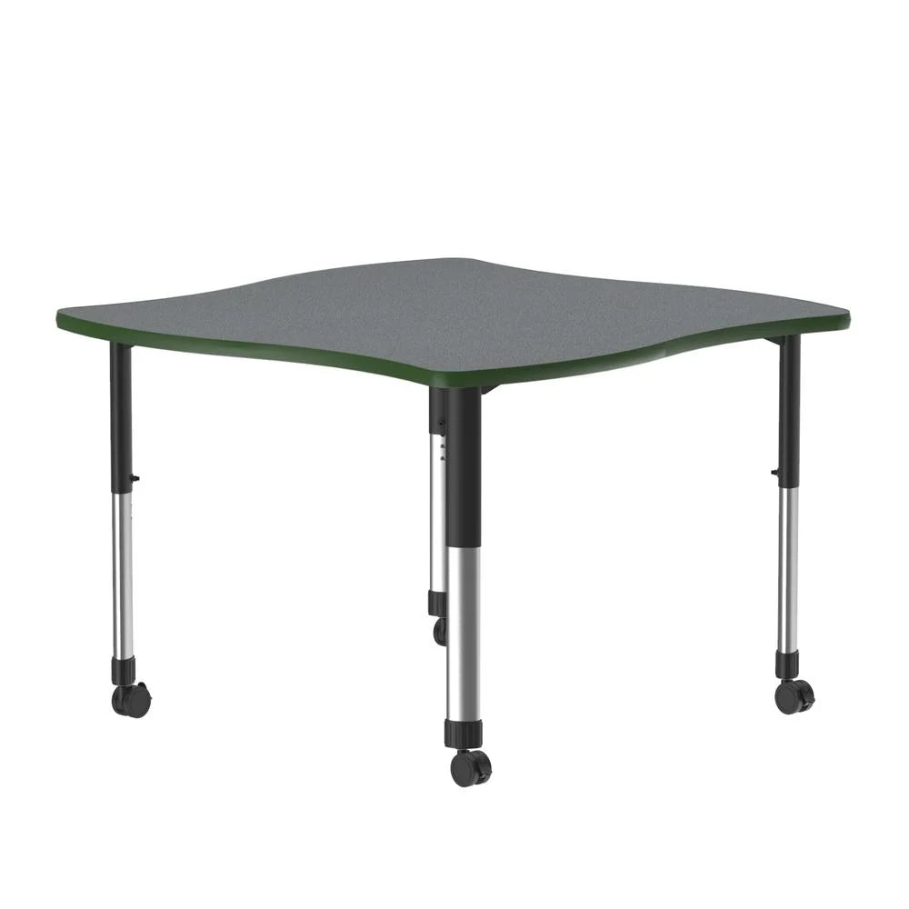 Commercial Desk with Casters N130