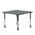 Commercial Desk with Casters N130
