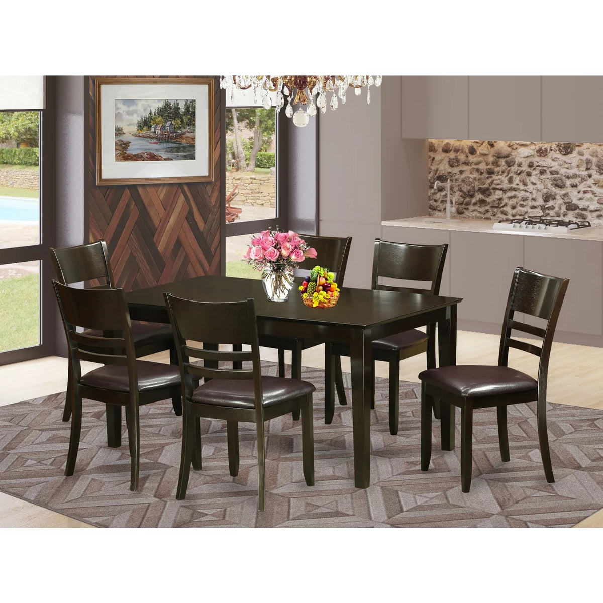 7 Piece Dining Room Set U470