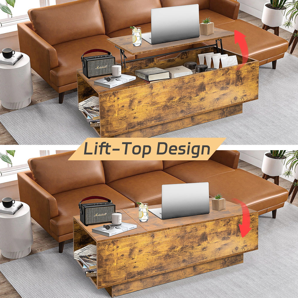 43" Lift Top Coffee Table with Storage H687