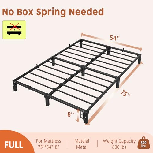 10 Inch Full Tool-Free Metal Platform Bed Frame N202