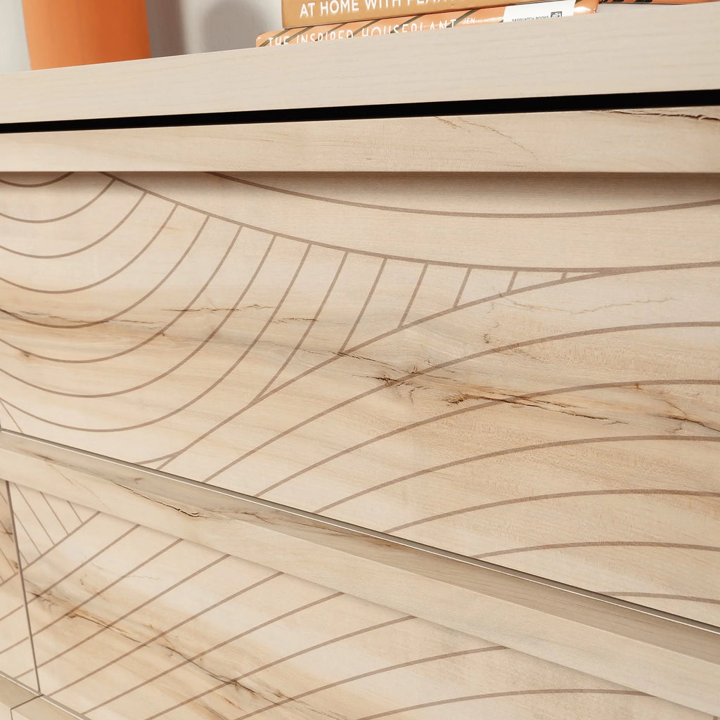 6 Drawer Wood Dresser I87121