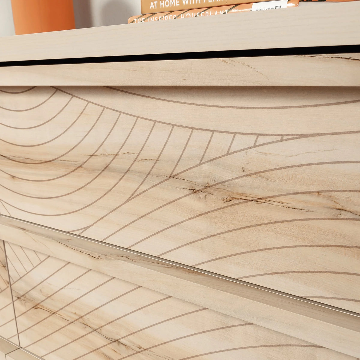 6 Drawer Wood Dresser I87121