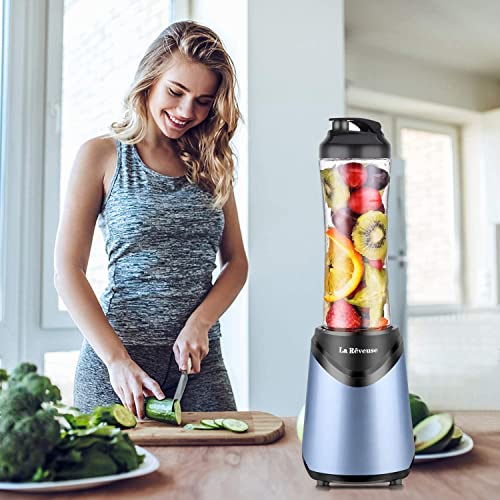 Personal Size 300 Watts Blender with 18 oz BPA-free Portable Bottle R5132