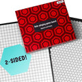 Foldable Dry Erase Battle Grid Game Board 27x23 inches Y402