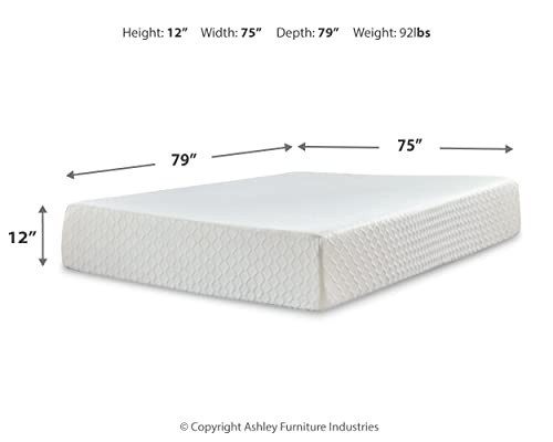 Queen Size 12 Inch Medium Firm Memory Foam Mattress S99777