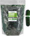 Size 00 Empty Vegan Capsules 5000 Count Forest Green R762756