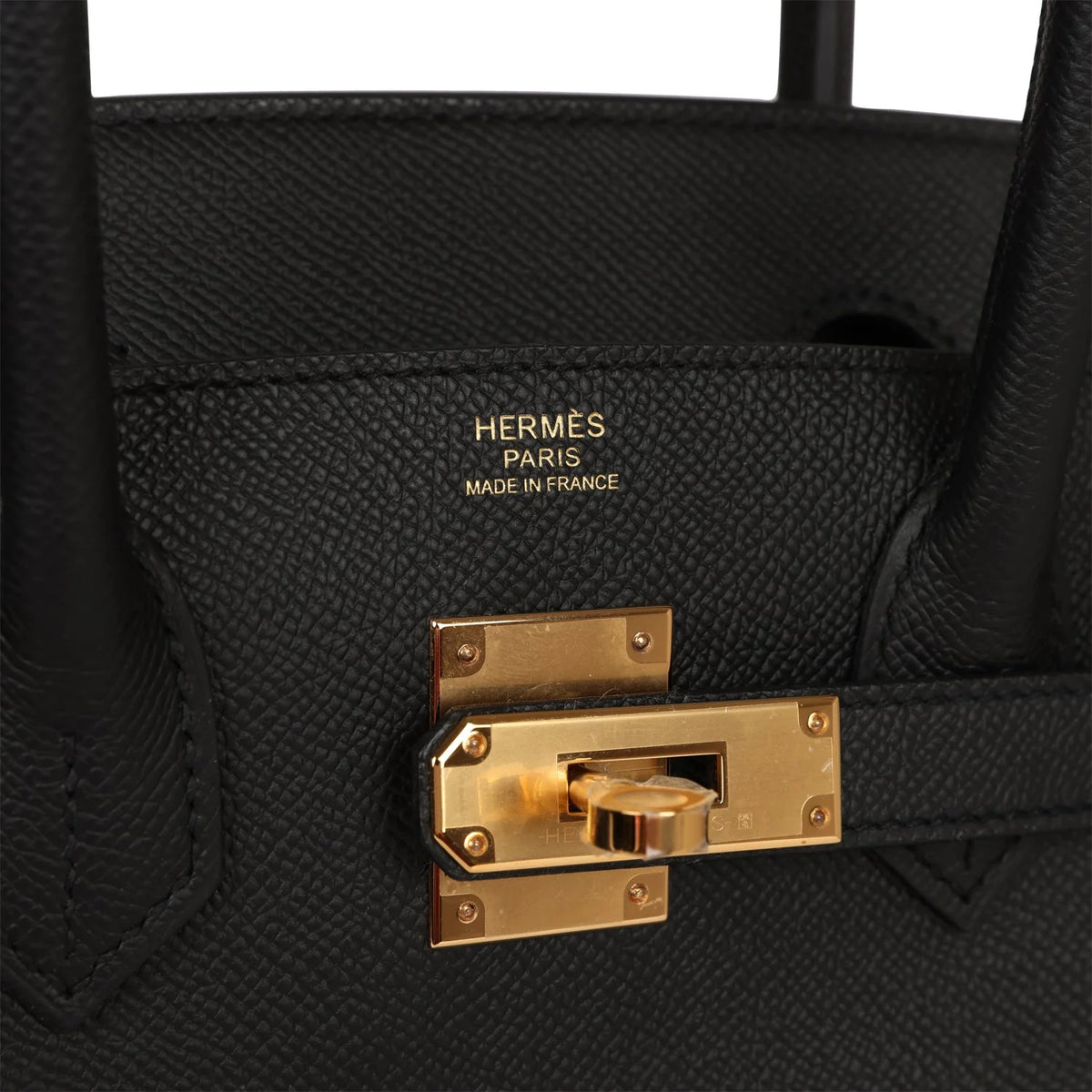 Black Leather Handbag W45788