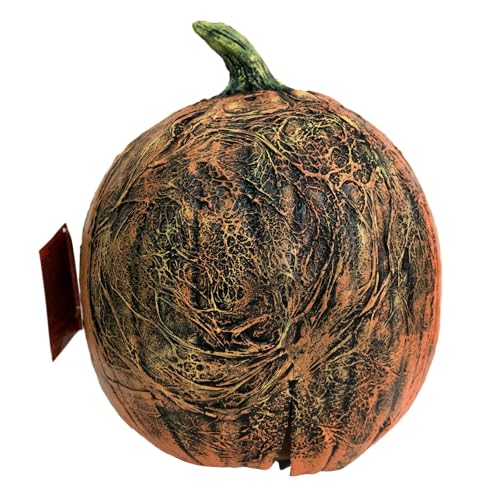 King Pumpkin Full Overhead Costume Mask Adult Z176110