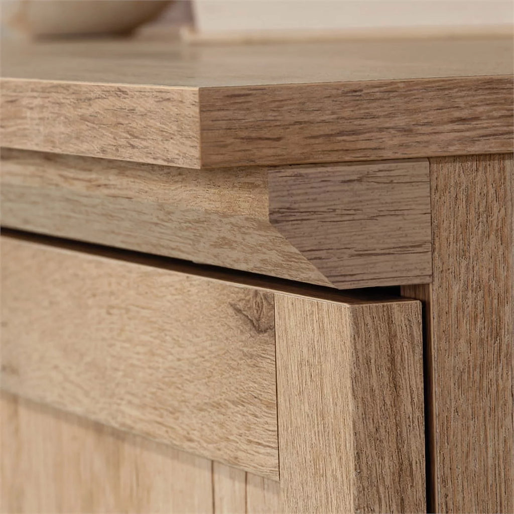 Engineered Wood Storage Cabinet in Prime Oak F6428