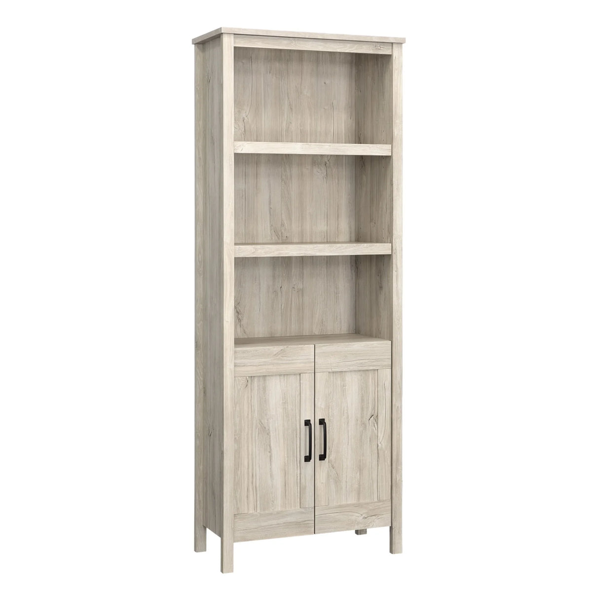 Engineered Wood Bookcase with Doors L67025