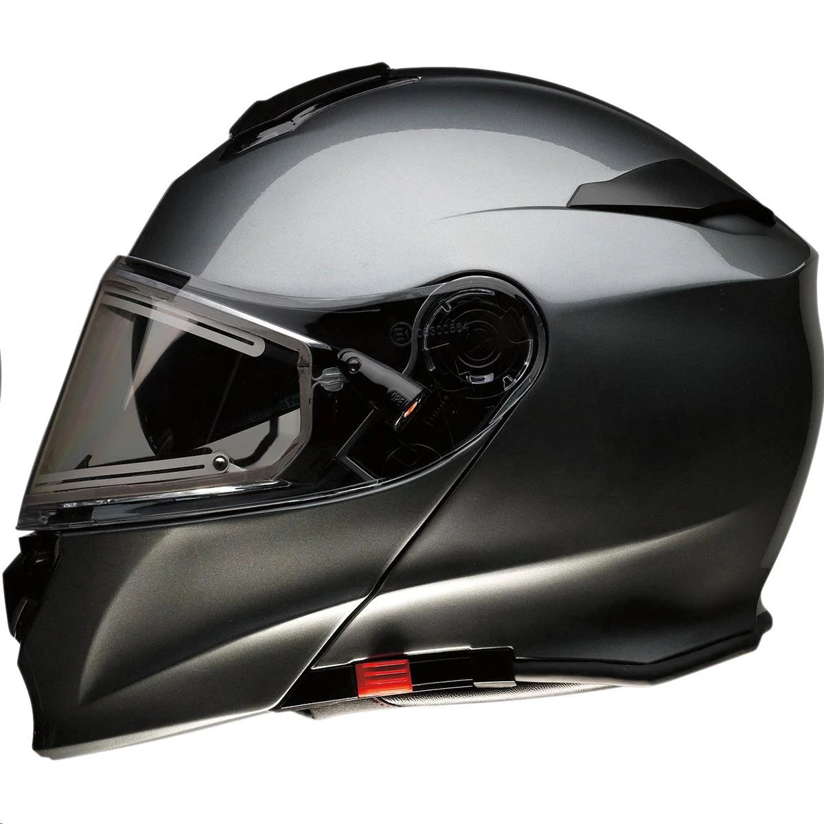 Modular Helmet with Electric Face Shield Dark Silver Small G414254
