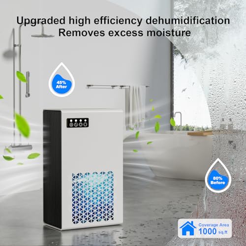 99oz Water Tank Dehumidifier with Auto Shut Off S220