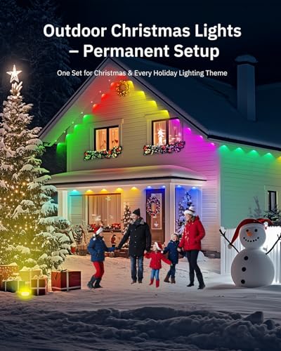 Permanent Outdoor Lights with DIY Colors E5906