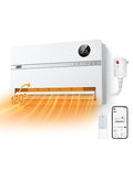 1500W Electric Wall Heater with Thermostat and Remote B743522