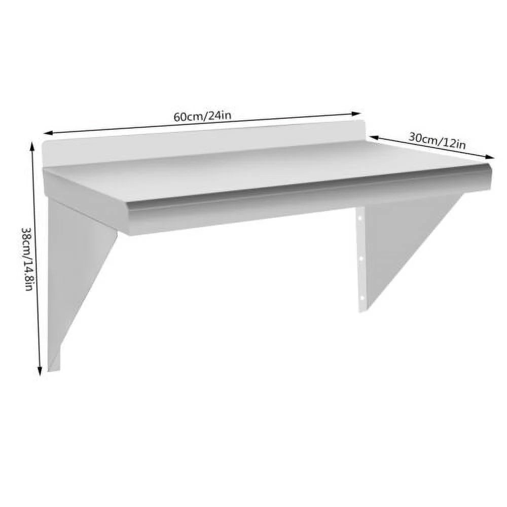Wall-mounted Stainless Steel Storage Shelf Q922