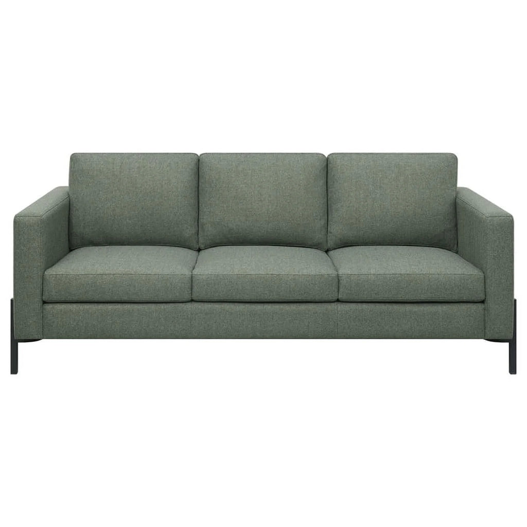 Upholstered Fabric Sofa Set with Track Arms U628