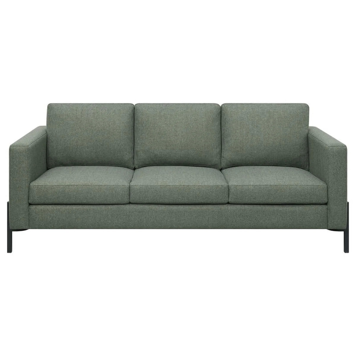 Upholstered Fabric Sofa Set with Track Arms U628