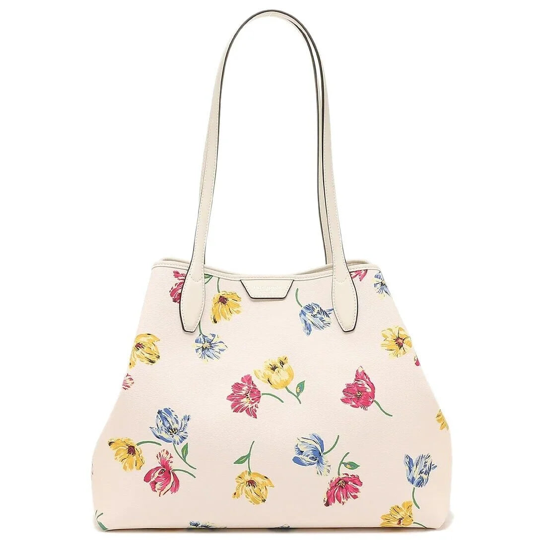Ivory Floral Tote Bag Q567529