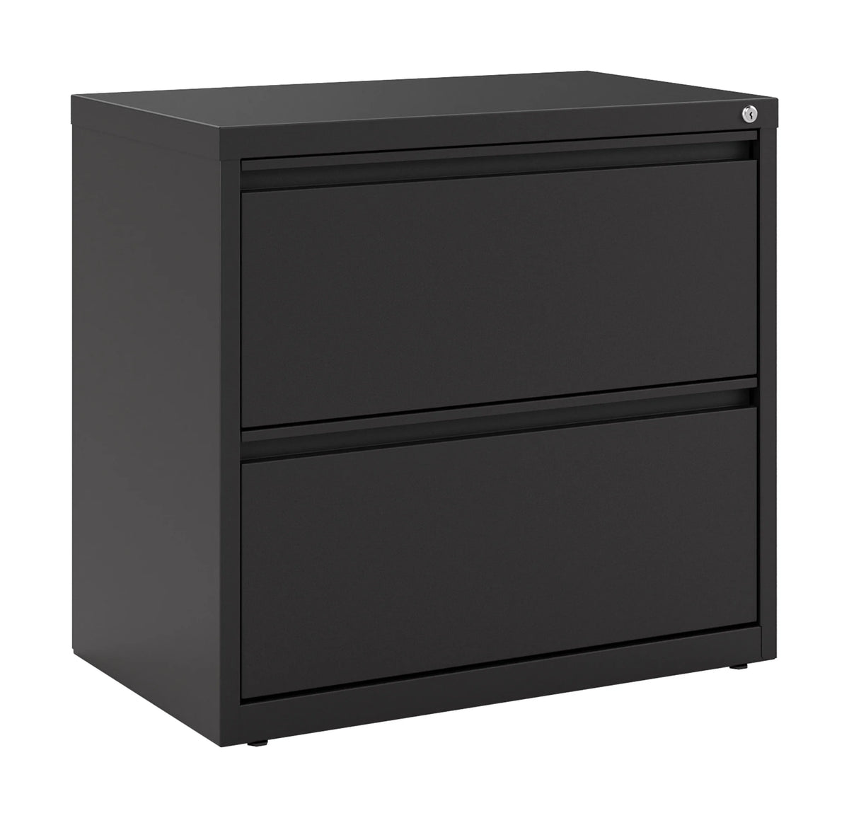 30 inch Wide 2 Drawer Metal Lateral File Cabinet Black P223