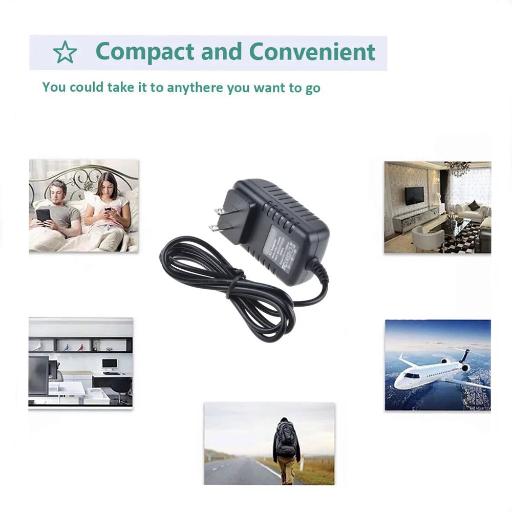 3.5mm Male AC DC Adapter Power Supply Q3312