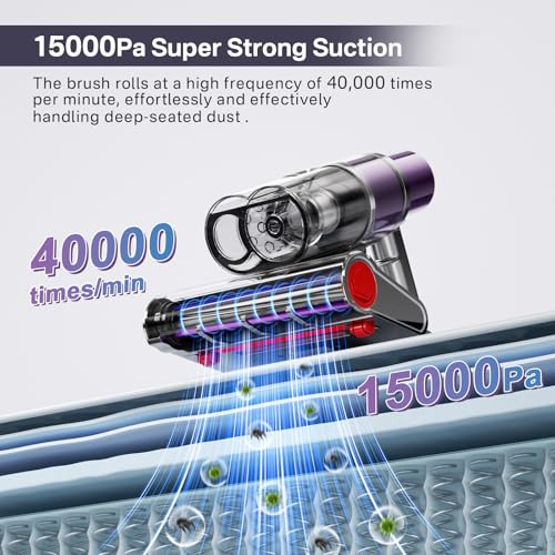 15KPa Handheld Mattress Vacuum Cleaner with UV W5247