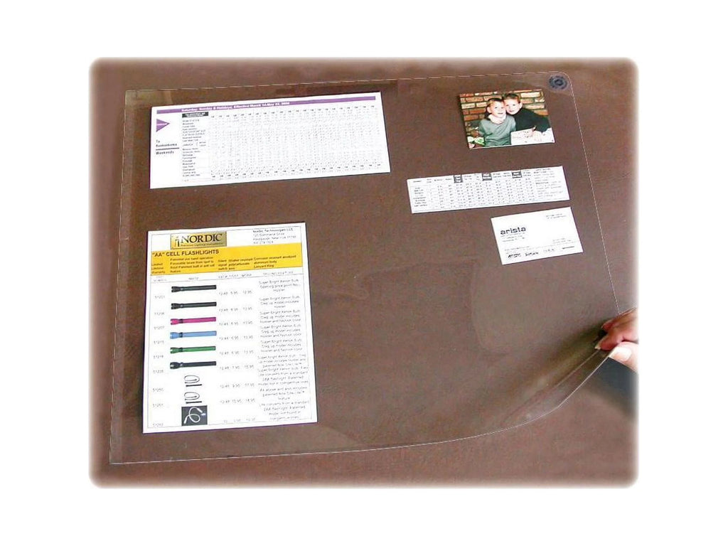 Clear Plastic Desk Protector, 24 x 19 Z859