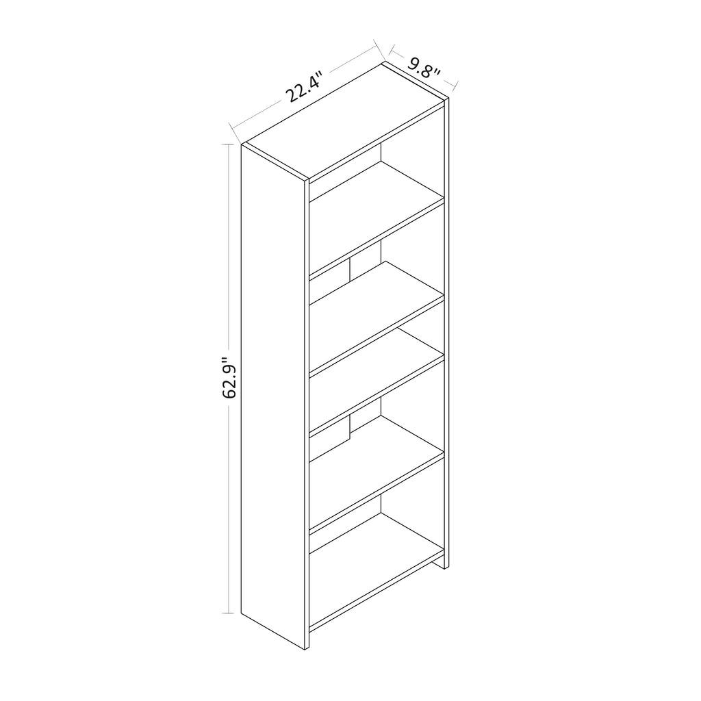 Oak Bookcase V62776