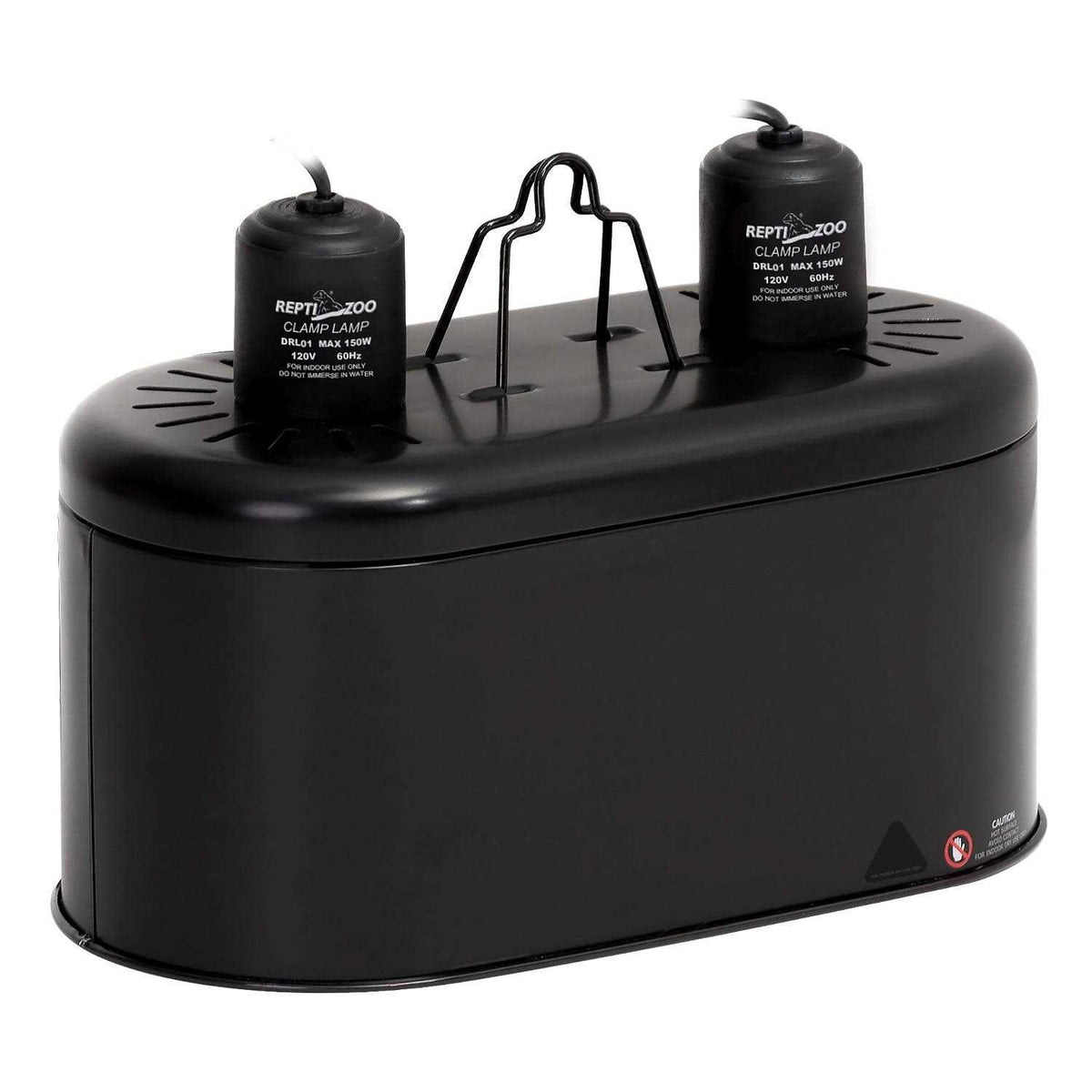 Deep Dual Lamp Fixture UVB Compact Reptile Heat Lighting Kit Combo Deep Dome Lamp Holder D631