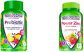 Probiotic Gummy Supplements, 70 Count Power Zinc Gummy Vitamins, 90 Count T703160