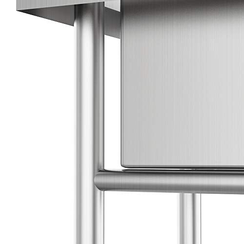 304 Stainless Steel Utility Sink with Drainboard K993