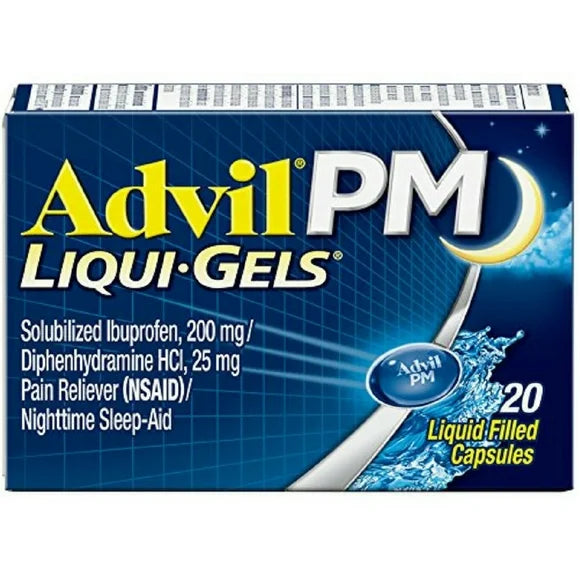 Liqui-Gels Capsules 20 ea Pack of 3 S57581