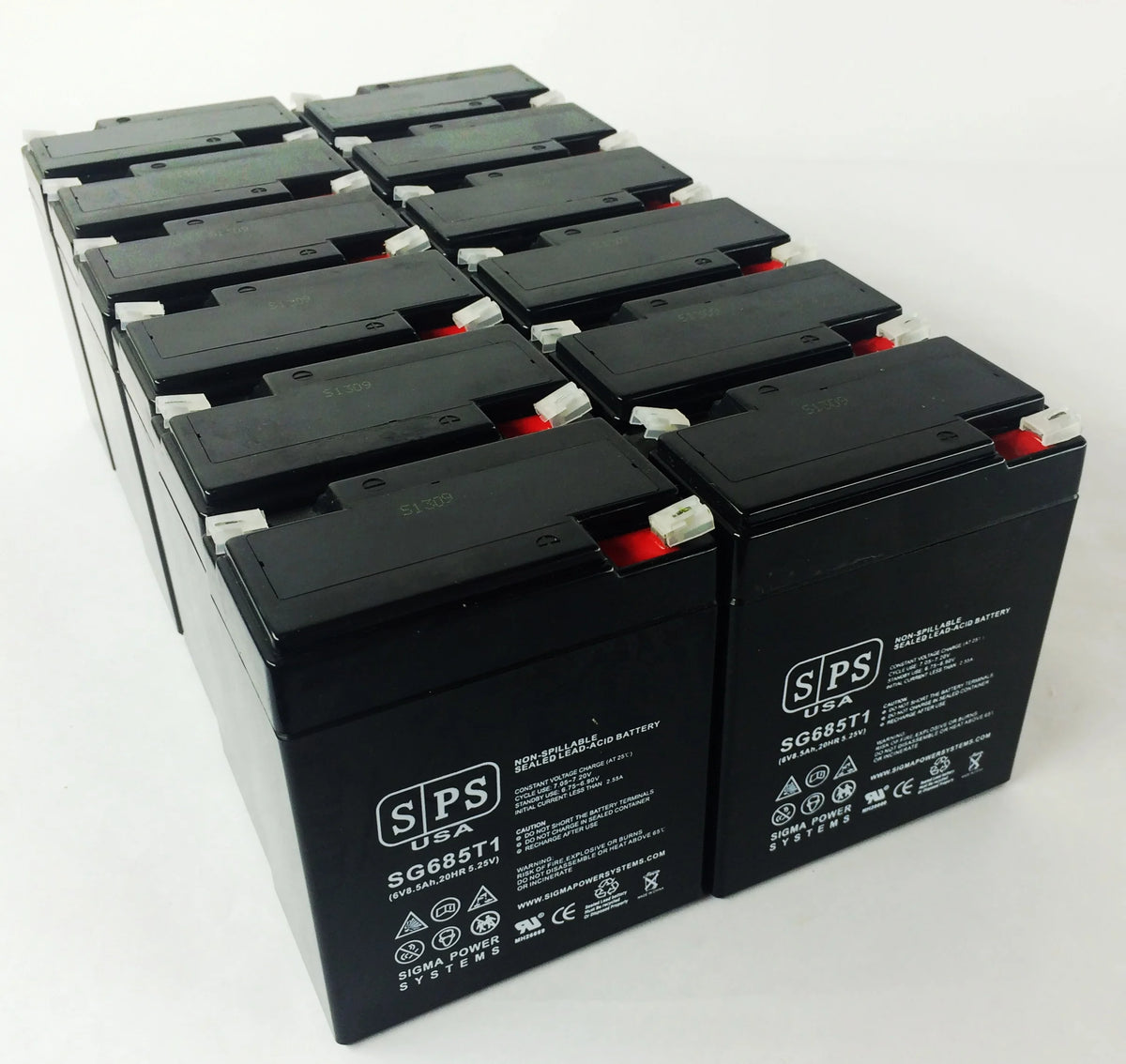 6V 8.5Ah Replacement Battery 20 pack O68893